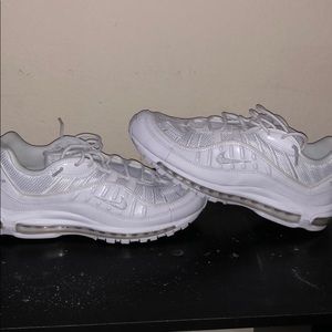 Nike Air Max 98. (White/White)///Air Max 95